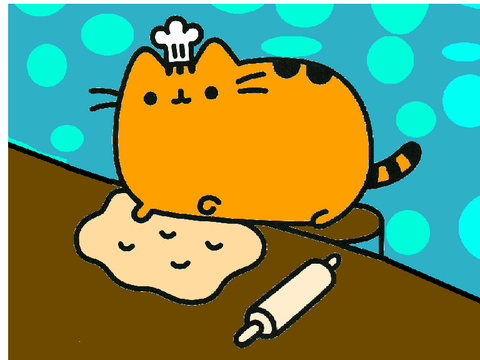 Pusheen Coloring Contest! Entry