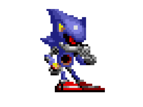 Metal Sonic Redone Left + Idle