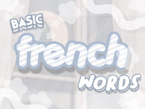  ꕤ basic french ! ▨▢