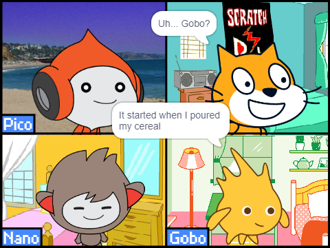 Sprite Zoom with Text-to-Speech (REMIX) remix