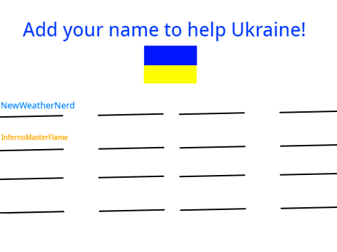 Pray for Ukraine. 