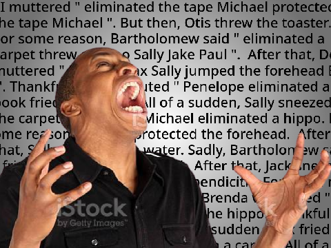 poorly punctuated story generator