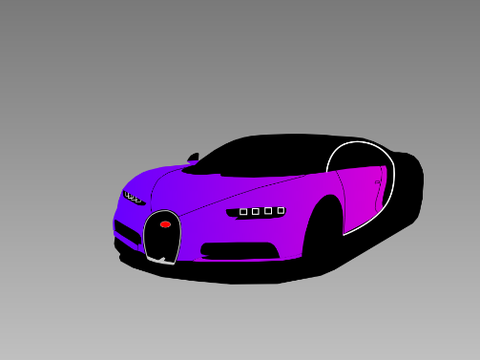 Bugatti Chiron speedometer (Modified)