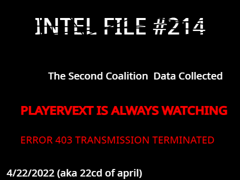 The Second Coalition Info [Intel File # 214]
