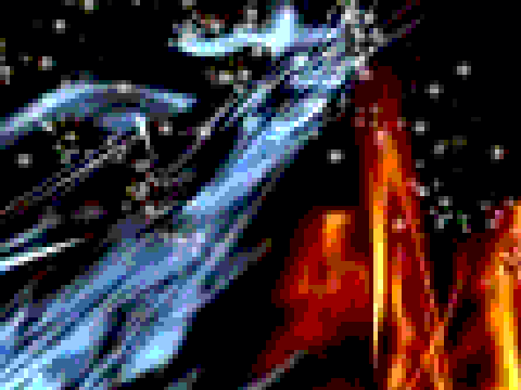 Frozen Flames