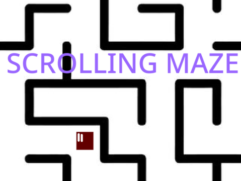 Scrolling Maze