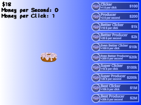 Donut Clicker