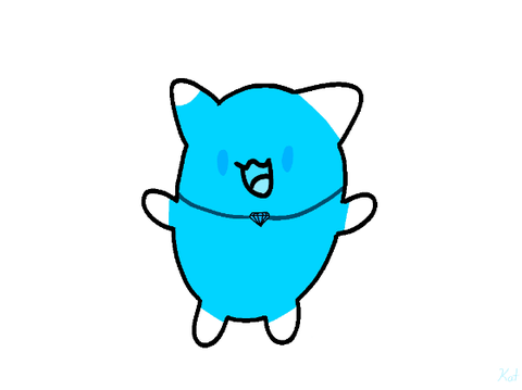 SUPER TRASHY chibi version of Crystal