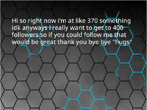 follow me thank you very much