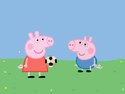 Peppa Pig - Peppa Pig and George Pig Vector Sprites | HyperSour remix