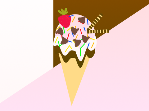 Ice cream || Art class