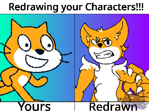 take my sonic character>:3