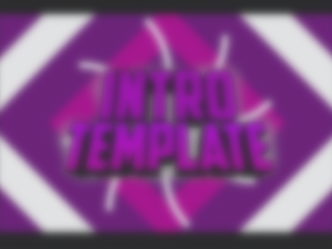 // Purple intro Template // remake // #All #intro #Animation