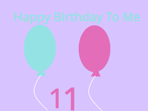 Happy B-day to me