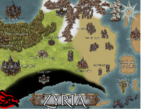 Zyria Geography