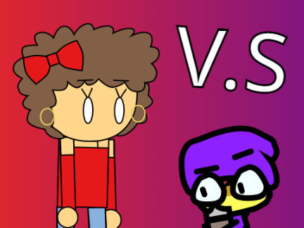 Monke fights funny person I guess (2)