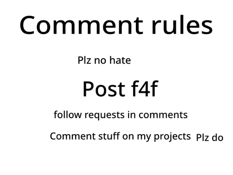 Rules of my profile