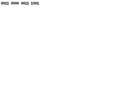Decimal to Binary converter