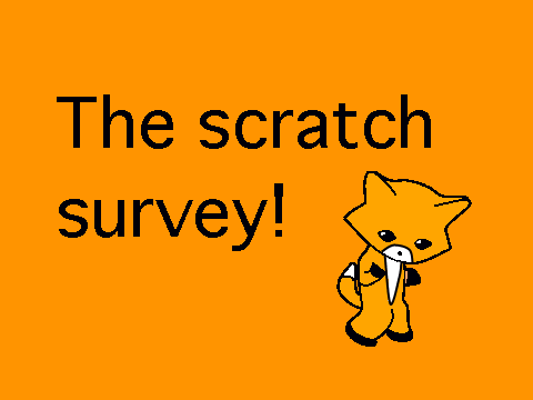 The scratch survey! cmy7
