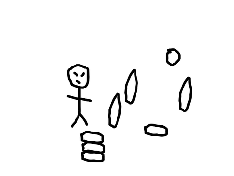 Stickman and Earth Day