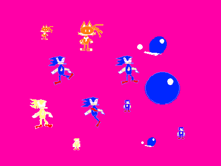 sonic sprites
