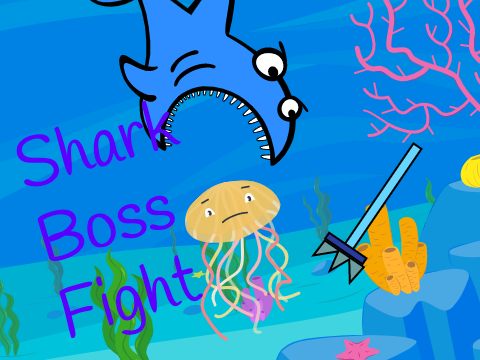 Shark Boss fight