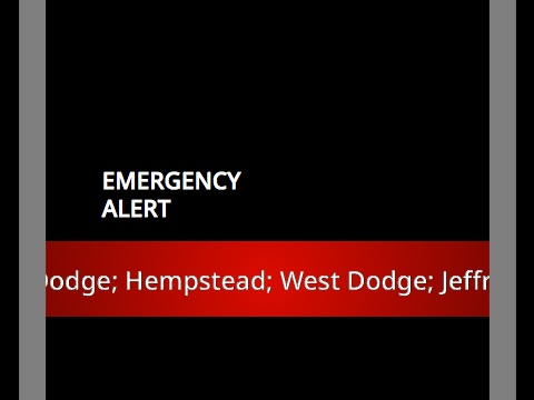 EAS Internal Lockdown | Law Enforcement Warning