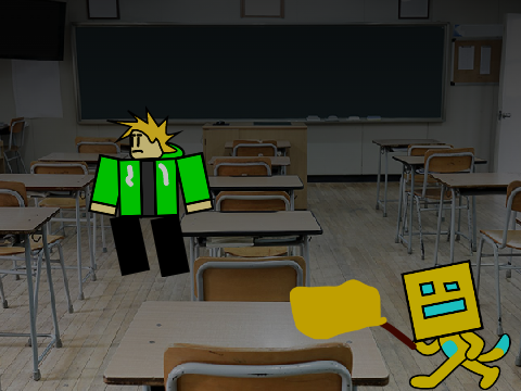 add yourself stuck in a creepy school (1)