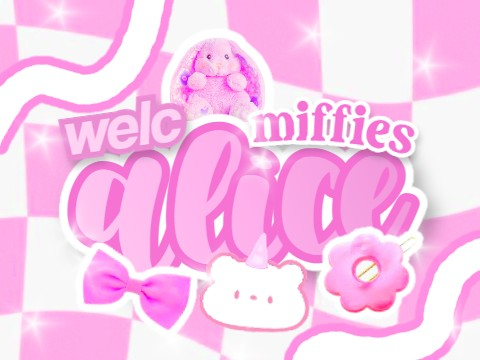 (´▽`ʃ♡ƪ) hbd alice !!