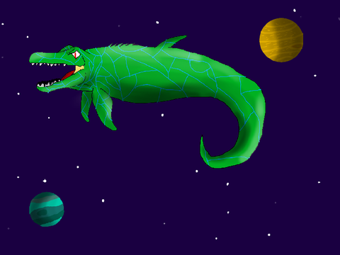 Dolphodile Parallax #Art