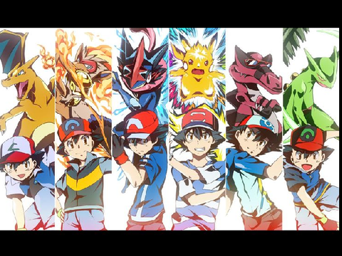 HOW ASH KETCHUM EVOLVED (BEST POKEMONS)