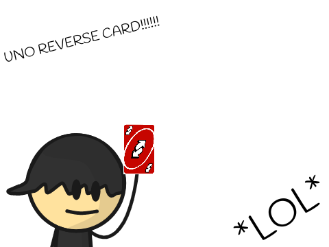Uno Reverse Card!!! | #animation #all #-LoonyToons- #uno #reverse #card