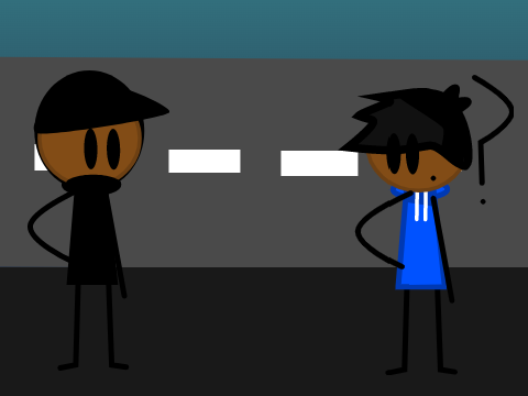 When someone SUS follows you... (FIRST ANIMATION)