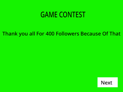 Game Contest   CLOSED