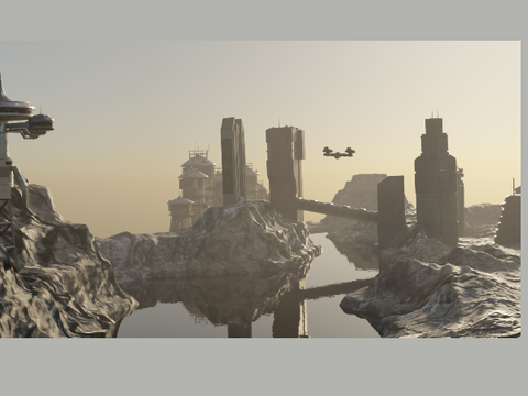 Sci-Fi Render