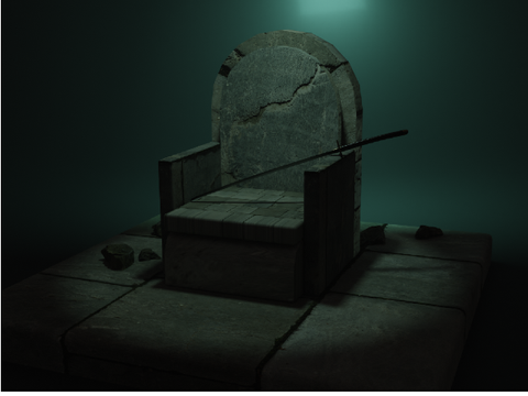 Stone Throne Render