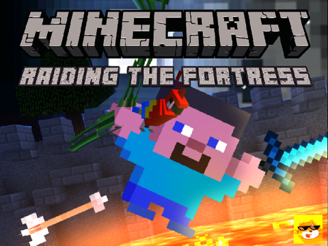 Minecraft - Raiding The Fortress - A Platformer                           #games