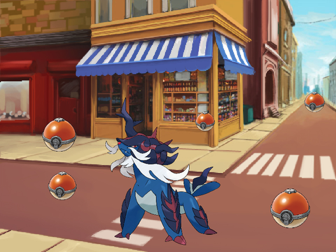 Talk to my team in Pokemon Legends Arceus Updated
