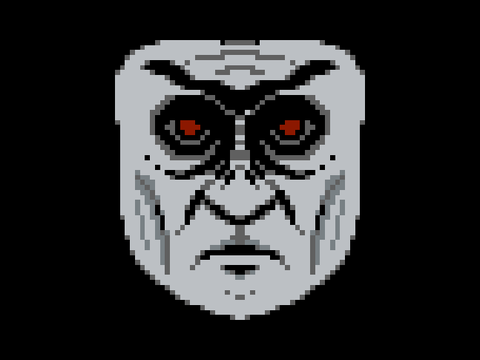 Spooky Face #Art #TenMinutes #Pixel