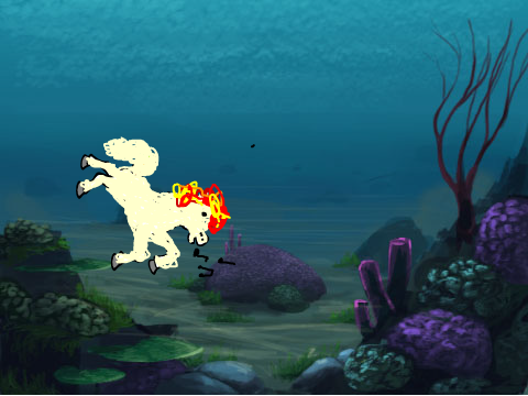 Karl The Underwater Llama