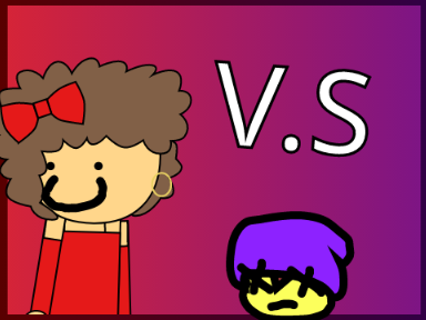 Monke fights funny person I guess (10)