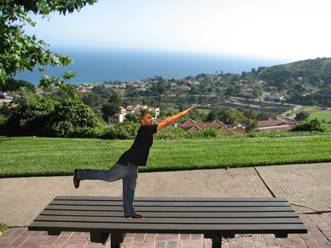 Bench Balancing Dance Party
