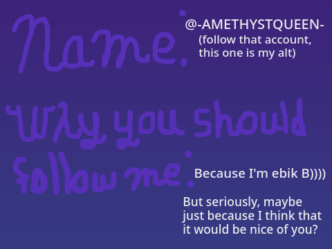 ~Entre for @-AMETHYSTQUEEN- ~