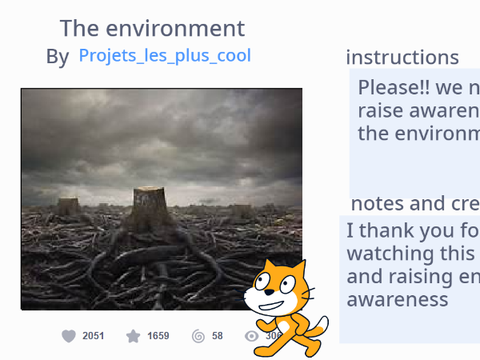 Scratch cat and the environment (part one)
