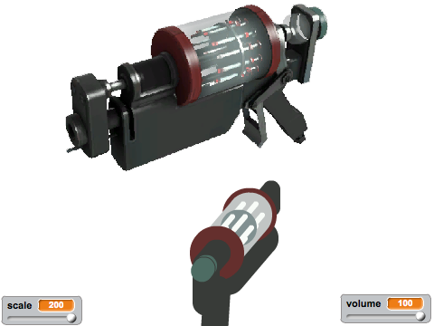 Syringe Gun 3D Model