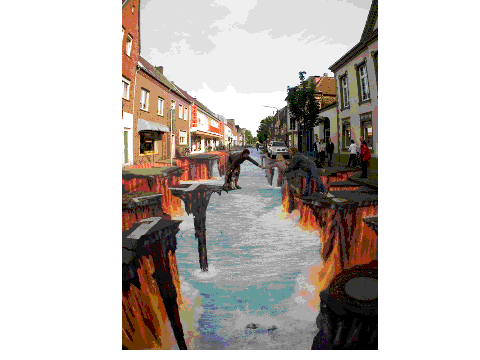 Street Paint Illusions