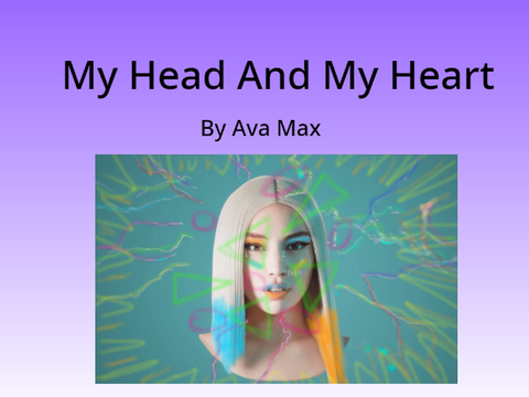 Ava Max- My Head And My Heart