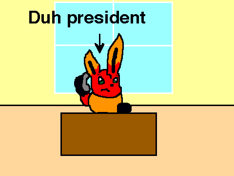 What renagade does as the president...