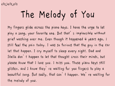 - the melody of you -