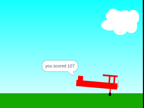 Up in the clouds!